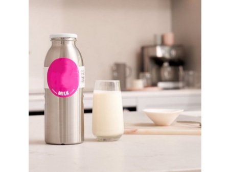 Bouteille de lait réutilisable en acier inoxydable 1.5L