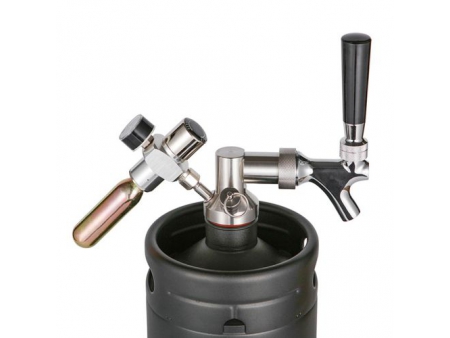 Robinet à bière classique Style américain mini fûts en acier inoxydable avec valve de pression fiable de 30psi