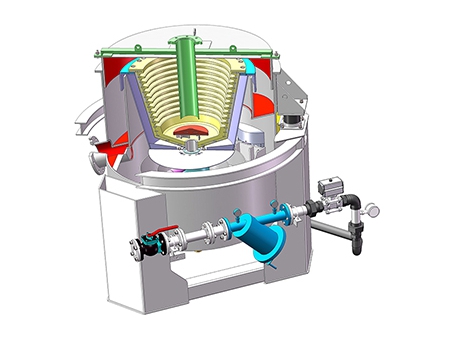 Séparateur centrifuge / Concentrateur centrifuge / Concentrateur centrifuge par gravité  / Séparateur gravimétrique centrifuge