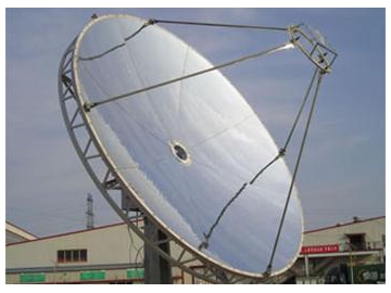 Centrale solaire à parabole stirling