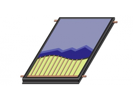 Capteur solaire à plaque plate