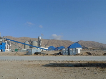 Equipement de broyage de ciment (Production Annuelle: 1.2 Millions Tonnes)