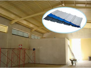 Plaques de toiture ASA/UPVC/PVC/APVC
