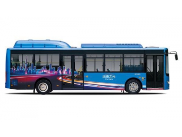 Bus électrique hybride 10m XMQ6106G