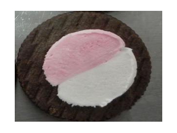 Sandwicheuse à biscuits (2 rangées 2 couleurs)