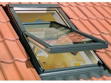 Puits de lumière en aluminium / Fenêtre de toit en aluminium / Lucarne en aluminium