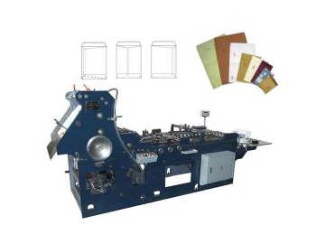 Machine automatique à fabriquer les enveloppes de poche