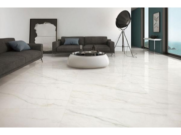 Carrelage imitation marbre - Calacatta  (Carrelage en porcelaine pour sol et mur, carrelage pour application intérieure et extérieure)
