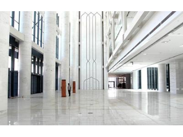 Carrelage imitation marbre au Centre international de conférence à Ningxia