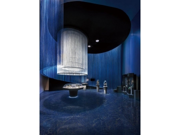 Carrelage imitation marbre - Diamant Bleu  (Carrelage en céramique pour sol, Carrelage en céramique d’intérieur, Carrelage en céramique d’extérieur)