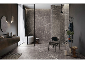Claros Grey(Dark) Marble Wall Slab  (Dalle murale, Dalle de cuisine, Dalle d’intérieur, Dalle d’extérieur)