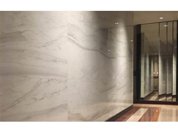 Carrelage imitation marbre à Bankok Marriott Marquis
