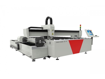 Machine de découpe laser fibre CMA 1530C-G-C - Laser de découpe pour plaques et tubes 3000×1500mm