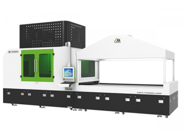 Machine de marquage laser, pour cuir à grande surface MC-DHT-A
