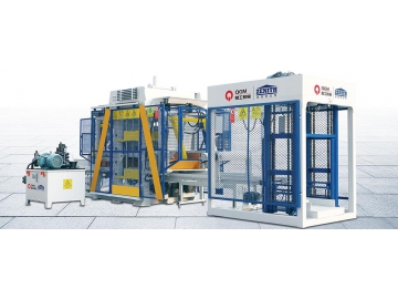Machine de fabrication de blocs automatique QT6