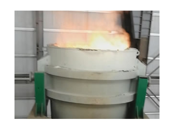 Poche d’acier liquide pour transfert du métal en fusion   de machine de coulée continue