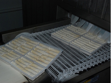 Système de surgélation des produits de pâtes