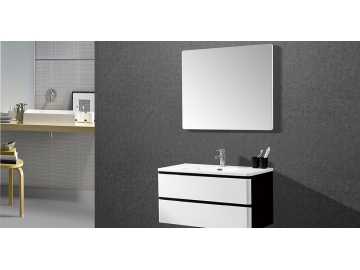 Meuble de salle de bain suspendu avec miroir IL319