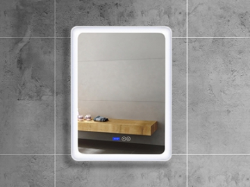 Miroir de salle de bain LED avec capteur tactile DF48