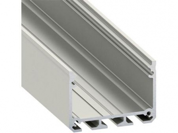 Profilé U aluminium, pour ruban LED