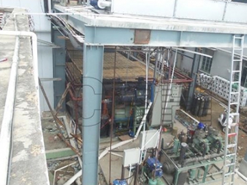 Machine à blocs de glace de 80 tonnes pour l'usine de réfrigération globale de Hainan