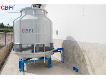 Usine de fabrication de blocs de glace de 12 tonnes de CBFI aux Philippines