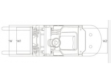Chariot élévateur à combustion interne, FK11-4T