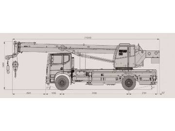Camion grue, FK-10T
