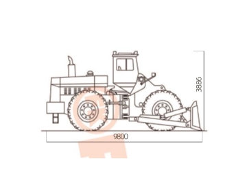 Bulldozers sur roues / Bouteurs sur roues, FK14-91200
