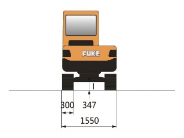 Mini-pelle / Mini-pelleteuse / Mini-excavatrice, FK35-9