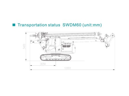 Foreuse rotative, SWDM60