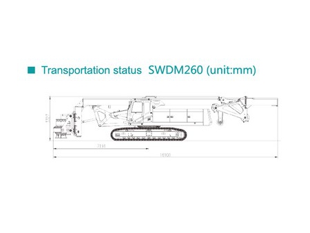Foreuse rotative, SWDM260