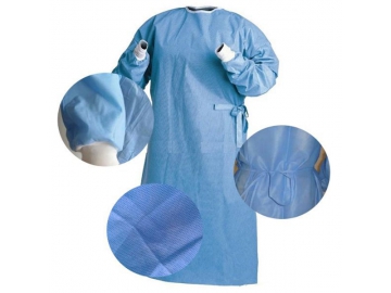 Non-tissé pour vêtements de protection et blouses chirurgicales  Tissu non-tissé SMS pour vêtements de protection et blouses chirurgicales