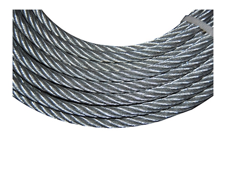Câble acier galvanisé 6×7, IWRC (âme en acier)