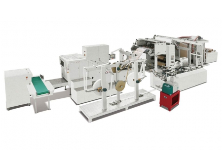 Machine de fabrication des sacs en papier avec fond plat  XKFD-330F/450F/540F