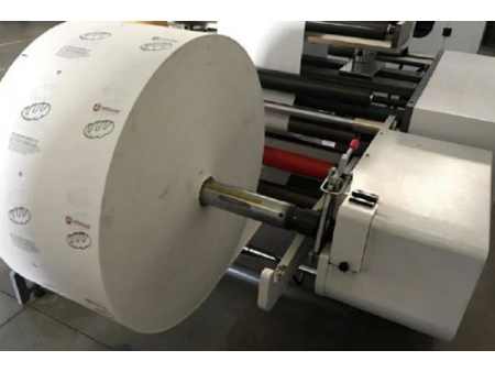 Machine de fabrication de sacs en papier plats et sachets papier plats avec imprimante Flexo 2 couleurs  XKJD350