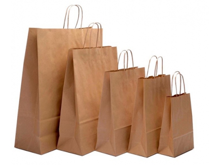 Équipement de fabrication de sacs en papier pour  Sacs en papier kraft brun