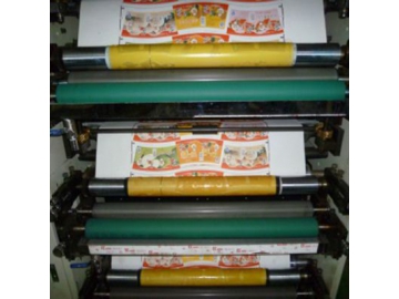 Machine d'impression flexographique à piles / Machine d'impression flexo de type stack / Presse flexographique, RY-1000