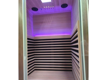 Sauna infrarouge 1 place / Sauna infrarouge pour 1 personne / Sauna infrarouge solo, DX-6101