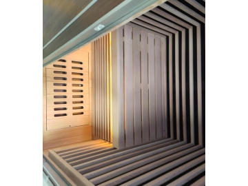 Sauna infrarouge 1 place / Sauna infrarouge pour 1 personne / Sauna infrarouge solo, DX-6101
