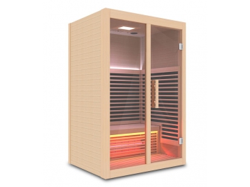 Sauna infrarouge 2 places / Sauna infrarouge 2 personnes / Sauna 2 places, DX-6203B