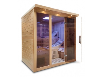 Sauna infrarouge 6 places, DX-6600