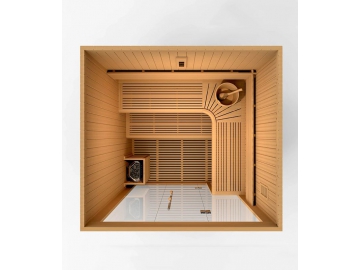 Sauna traditionnel 6 places, DX-6410