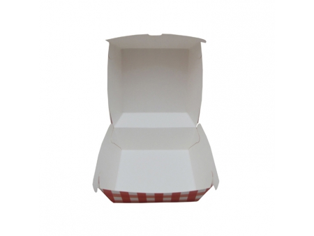 Boîte à hamburger, Boîte en papier kraft personnalisée