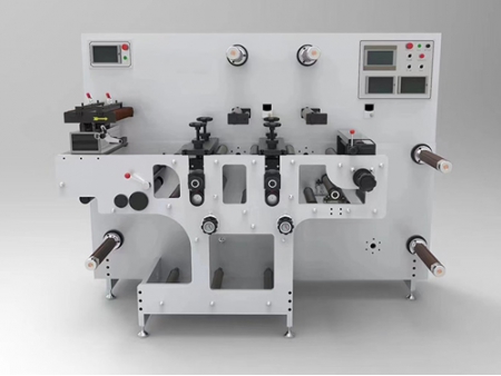 Machine de découpe et de refente rotative automatique / Découpeuse refendeuse rotative automatique, SAHB320/450