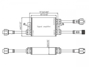 Amplificateur LED SC-AP W-12-24