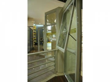 Profilés en aluminium extrudé pour portes et fenêtres