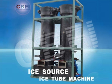 Machine de glace en tubes 15 tonnes/jour