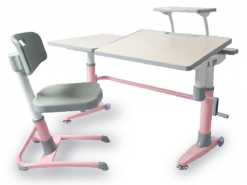 Table et chaise d’étude à hauteur réglable
