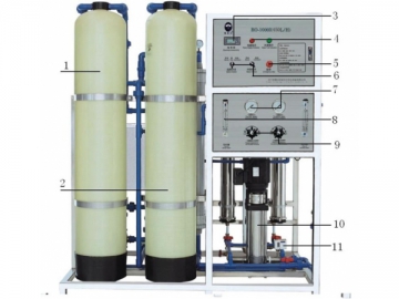 Purificateur d'eau par osmose inverse (450LPH)